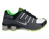 Tênis Nike Shox NZ Grafite e Verde