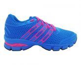 Tênis Adidas Rubber Azul e Rosa