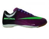 Tênis Futsal Nike Mercurial Vortex Vinho e Preta