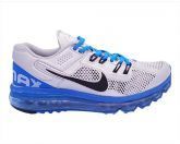 Tênis Nike Air Max 2013 Prata e Azul