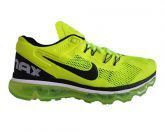 Tênis Nike Air Max 2013 Verde Limão e Preto
