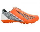 Chuteira Society Adidas Adizero F50 Laranja e Cinza