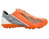 Chuteira Society Adidas Adizero F50 Laranja e Cinza