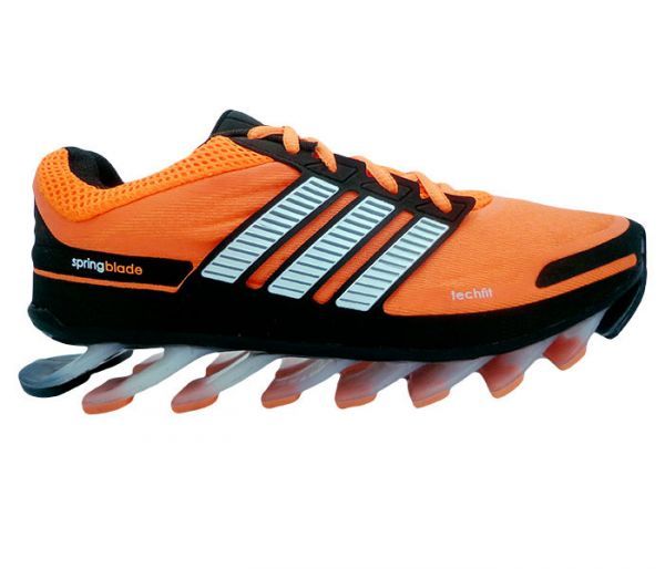 Tênis Adidas Springblade Laranja e Preto
