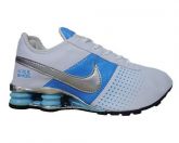 Tênis Nike Shox Deliver Branco e Azul