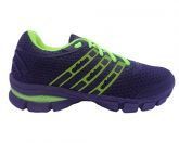 Tênis Adidas Rubber Preto e Verde Limão